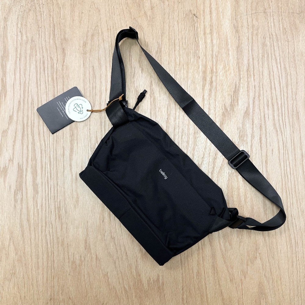 NWT Bellroy Venture Sling 9L Travel Lightweight Large Crossbody Bag Pack Black